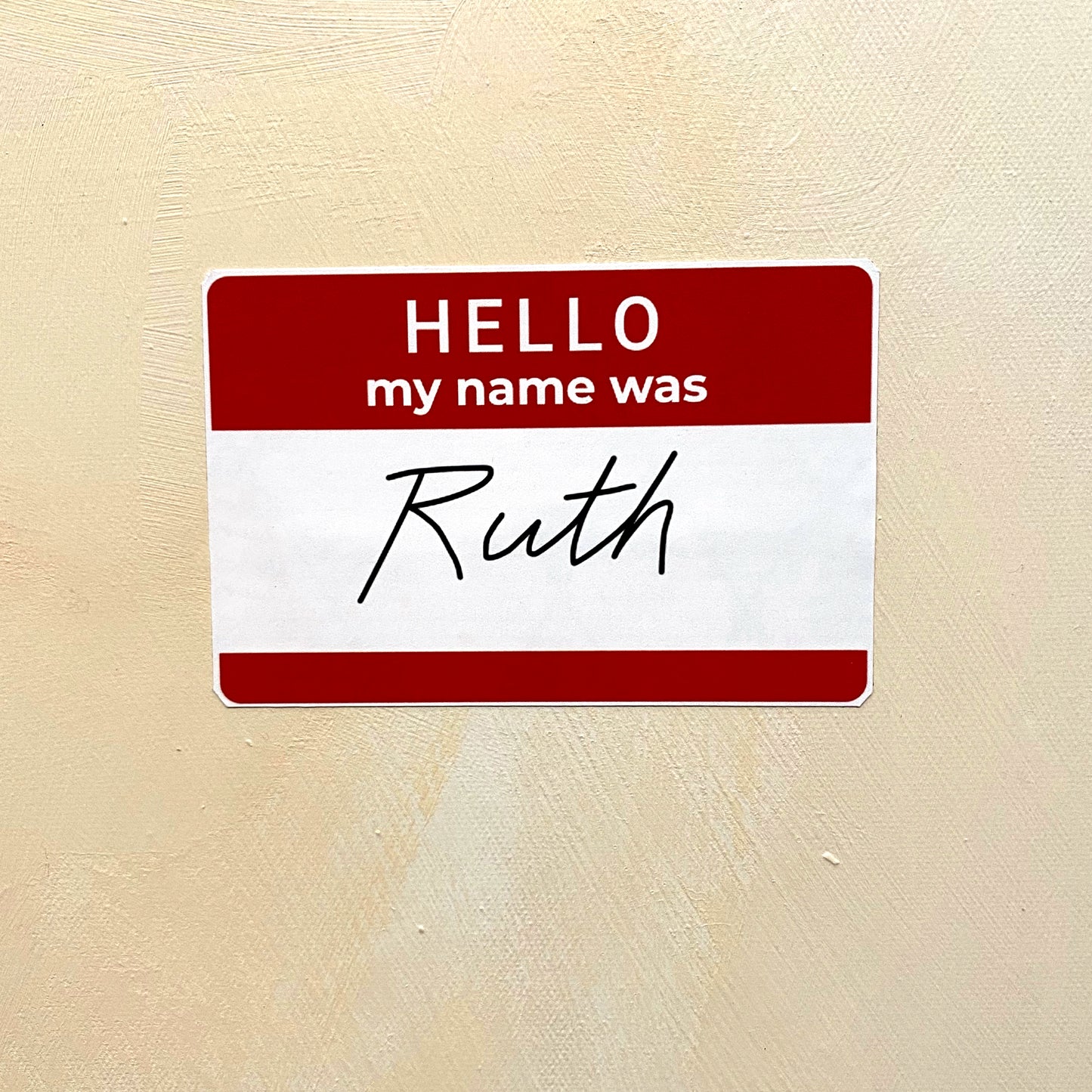 My Name Was Ruth