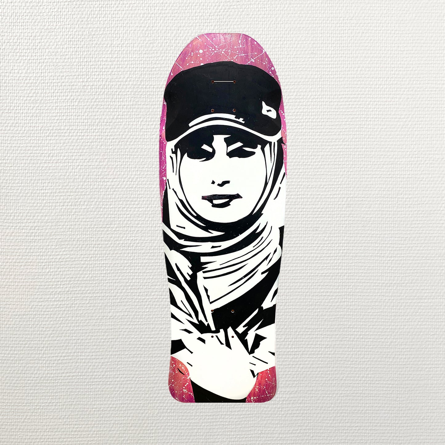 Hand-Painted Skateboard Deck