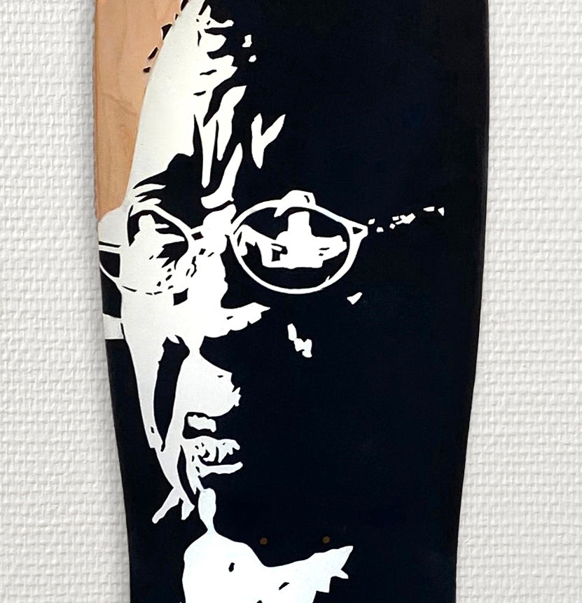 Hand-Painted Skateboard Deck