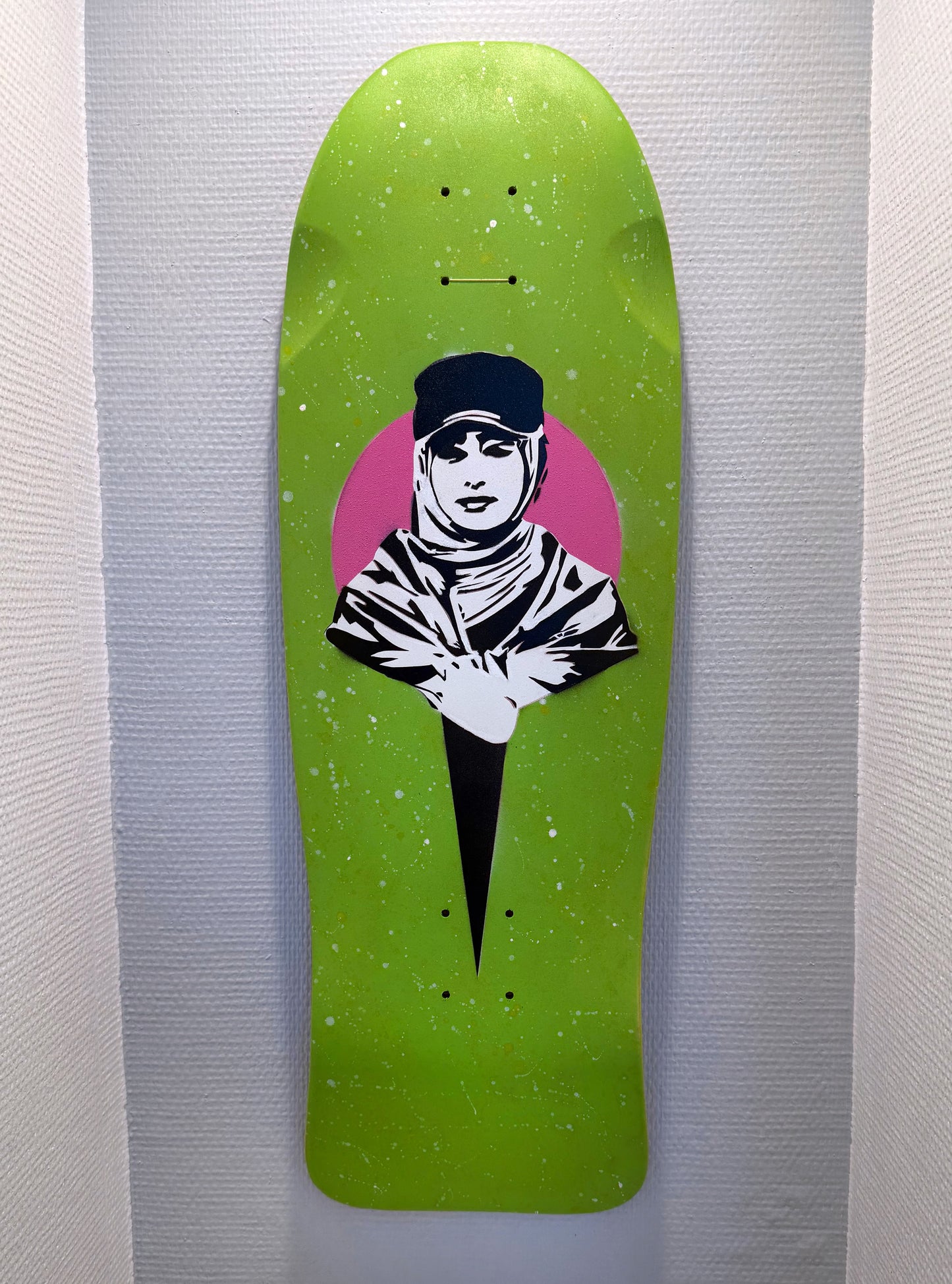 Hand-Painted Skateboard Deck