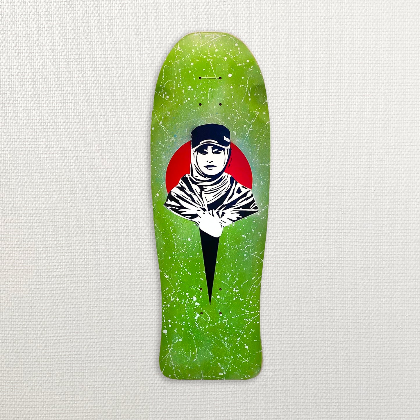 Hand-Painted Skateboard Deck